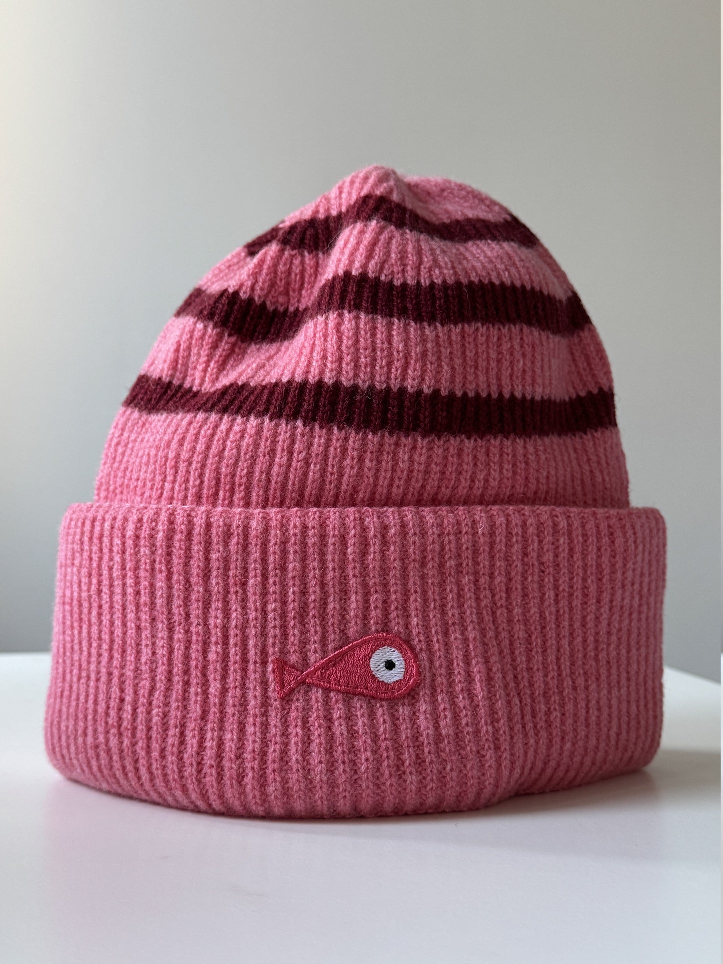 BEANIE STRIPED "FISH" PATCH